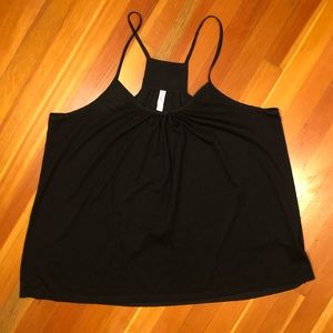 Xhilaration plus size flowy racerback swing tank top XXL